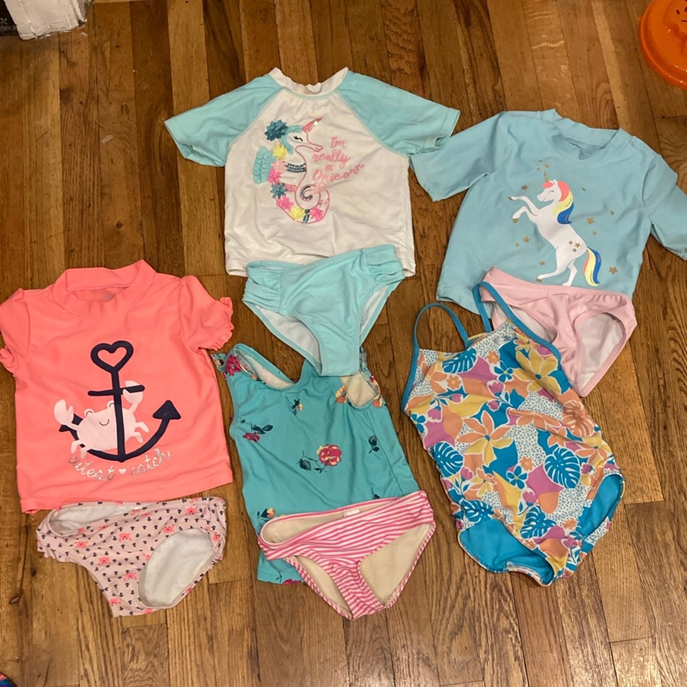 Colorful Kids' Swimwear Set - 6 suits mix n match!